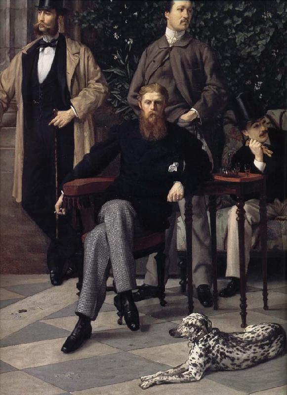 Anthony Van Dyck james tissot oil painting picture